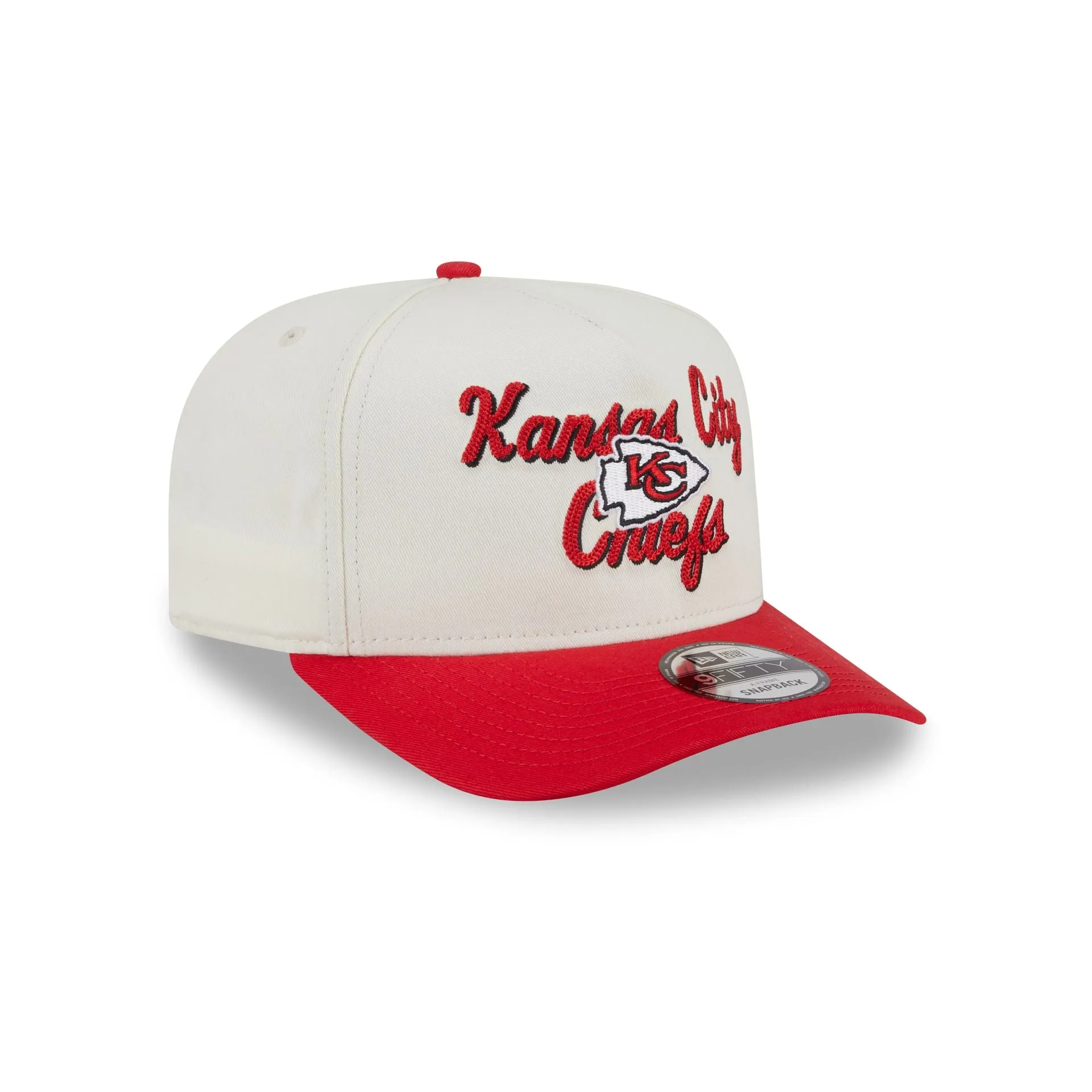 Kansas City Chiefs Chainstitch 9FIFTY A-Frame Snapback Hat sold by New Era product image thumbnail 3