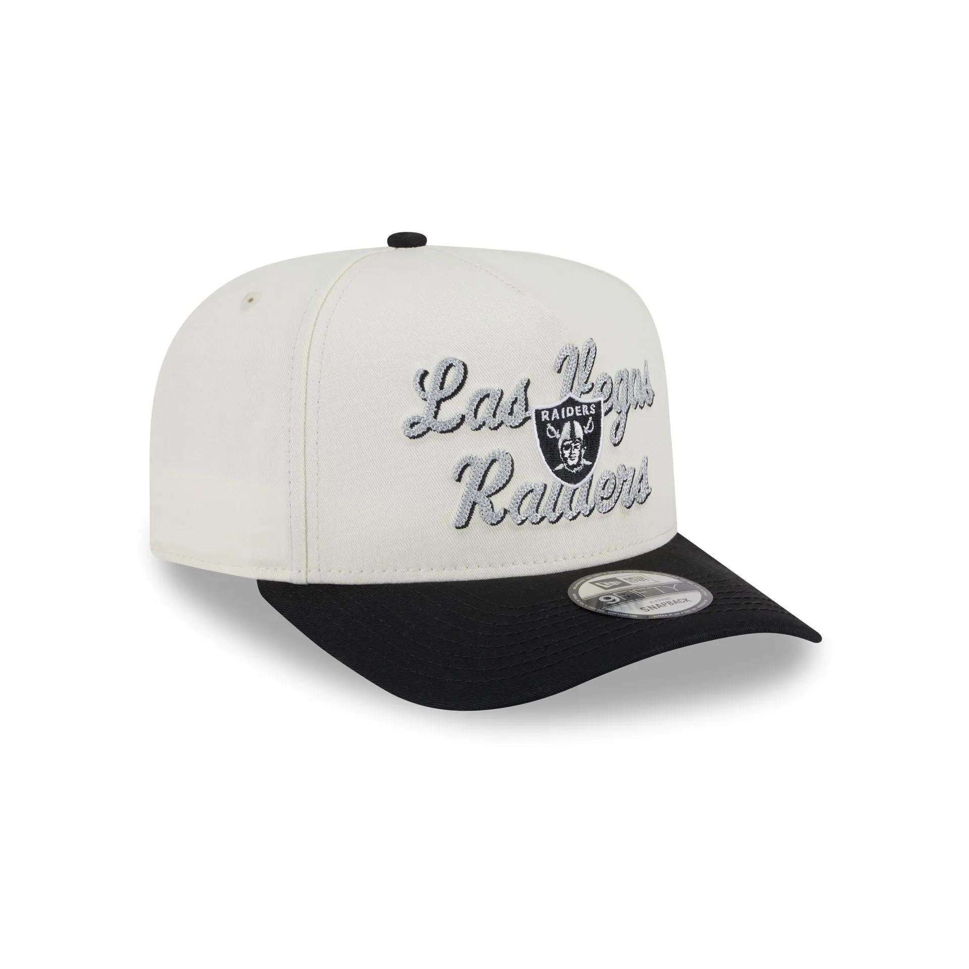 Las Vegas Raiders Chainstitch 9FIFTY A-Frame Snapback Hat sold by New Era product image thumbnail 3