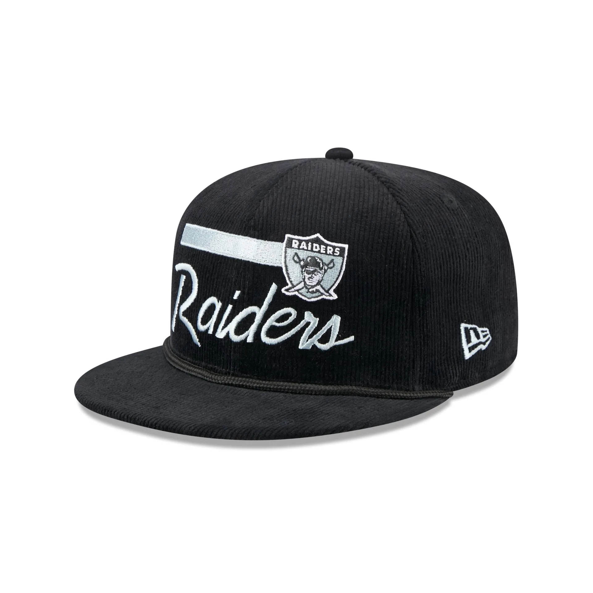 Las Vegas Raiders Corduroy Rope 9FIFTY Snapback Hat sold by New Era