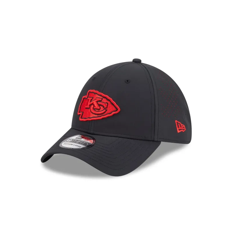 Kansas City Chiefs Night 39THIRTY Stretch Fit Hat sold by New Era