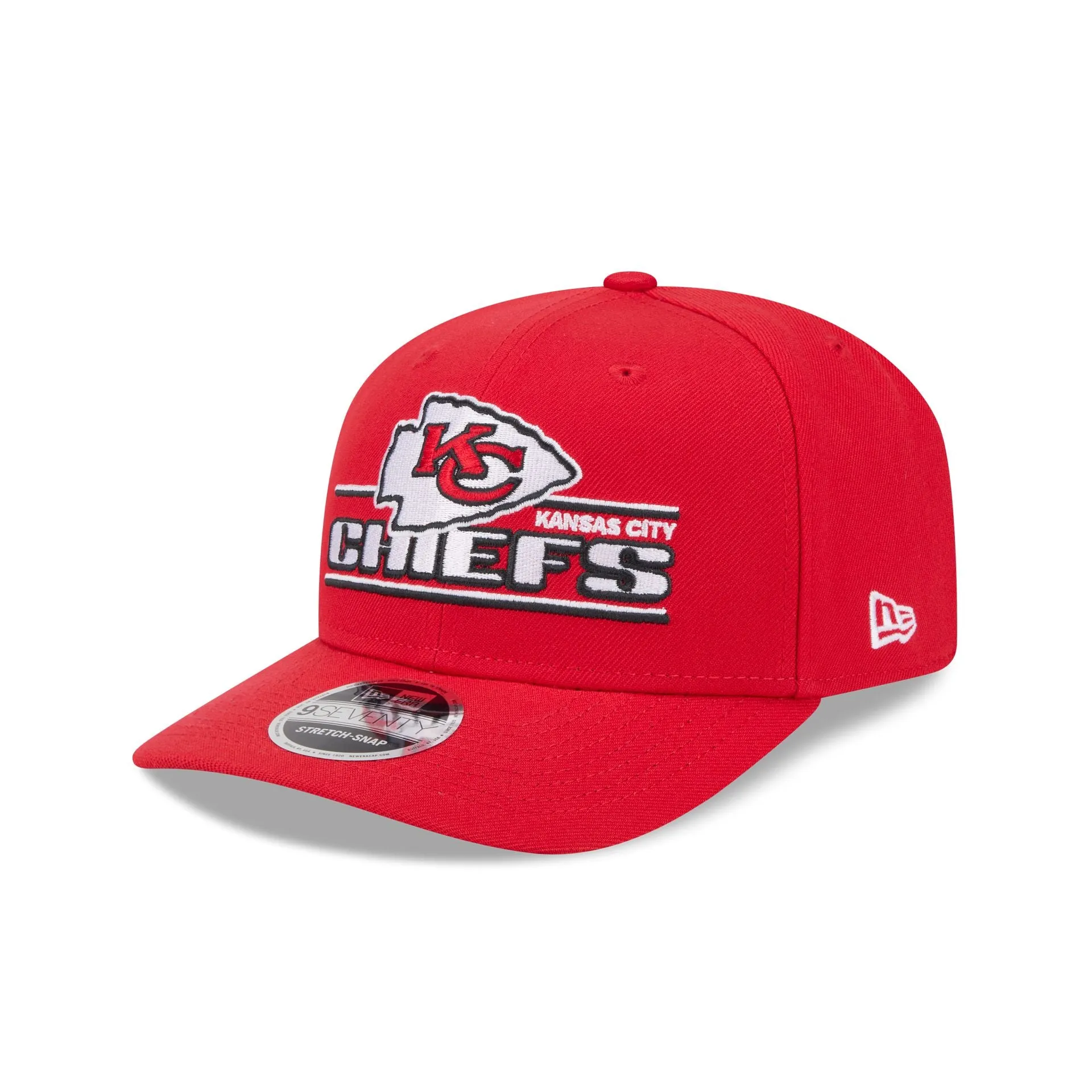 Kansas City Chiefs Stated 9SEVENTY Stretch-Snap Hat sold by New Era