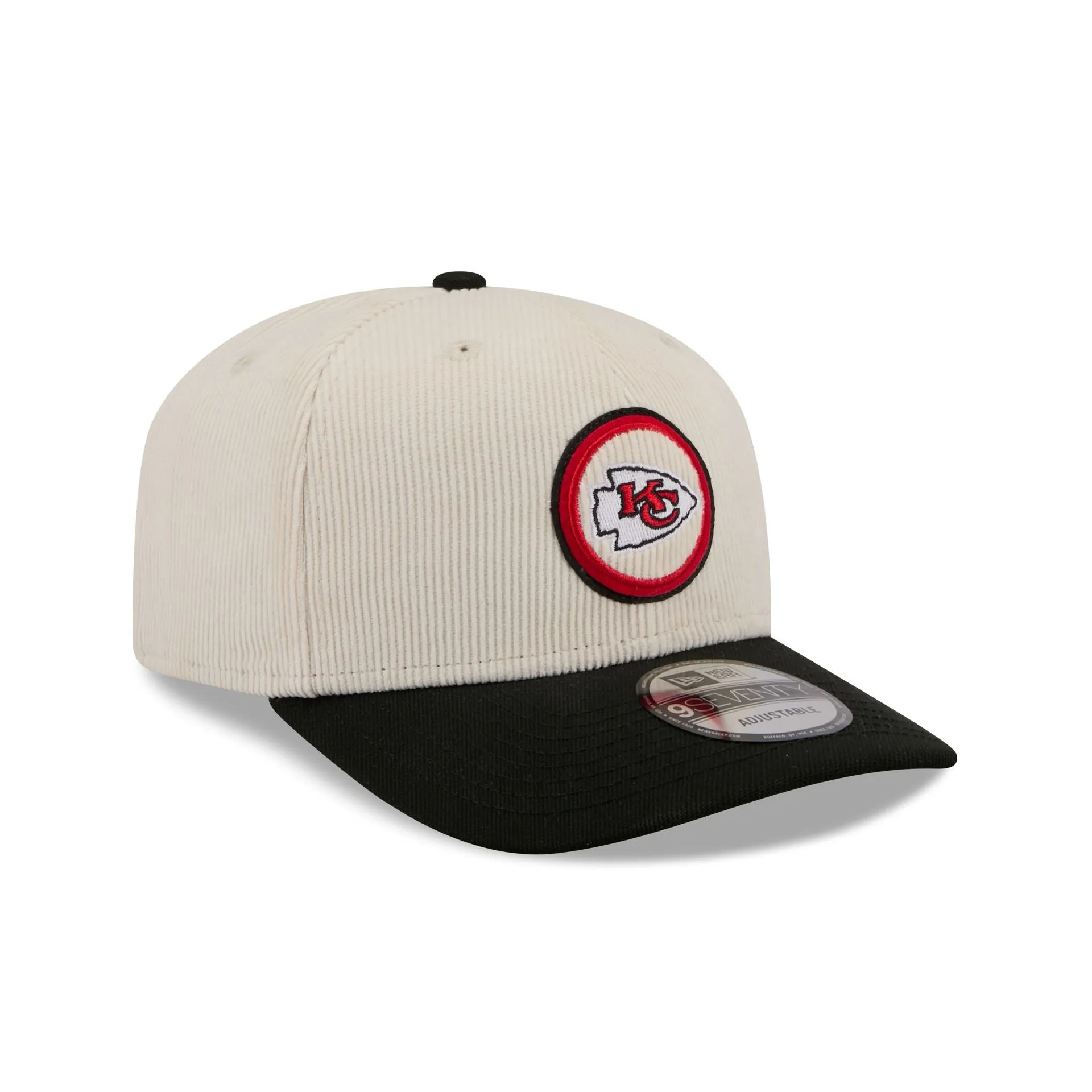 Kansas City Chiefs Loyal Corduroy 9SEVENTY Stretch-Snap Hat sold by New Era product image thumbnail 3