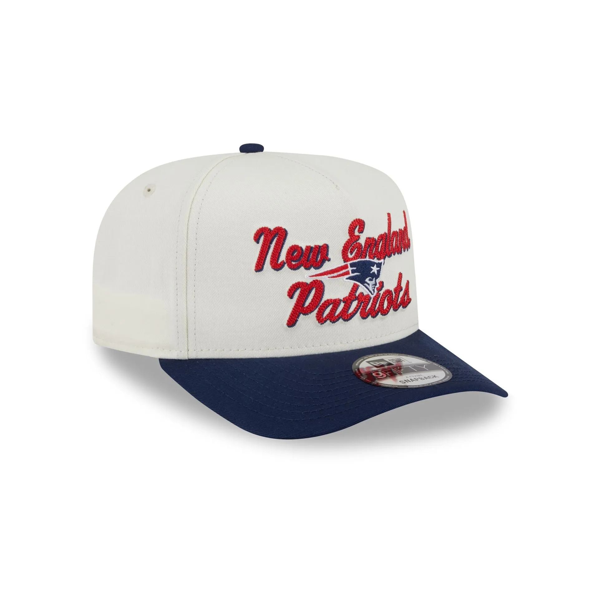 New England Patriots Chainstitch 9FIFTY A-Frame Snapback Hat sold by New Era product image thumbnail 3