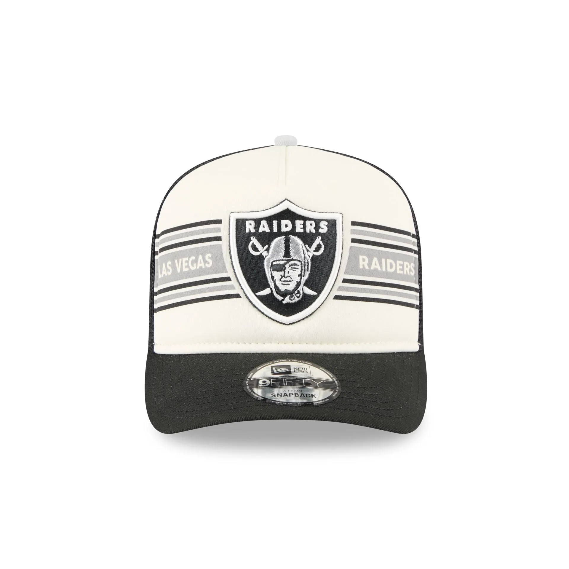 Las Vegas Raiders Banner 9FIFTY A-Frame Trucker Hat sold by New Era product image thumbnail 2