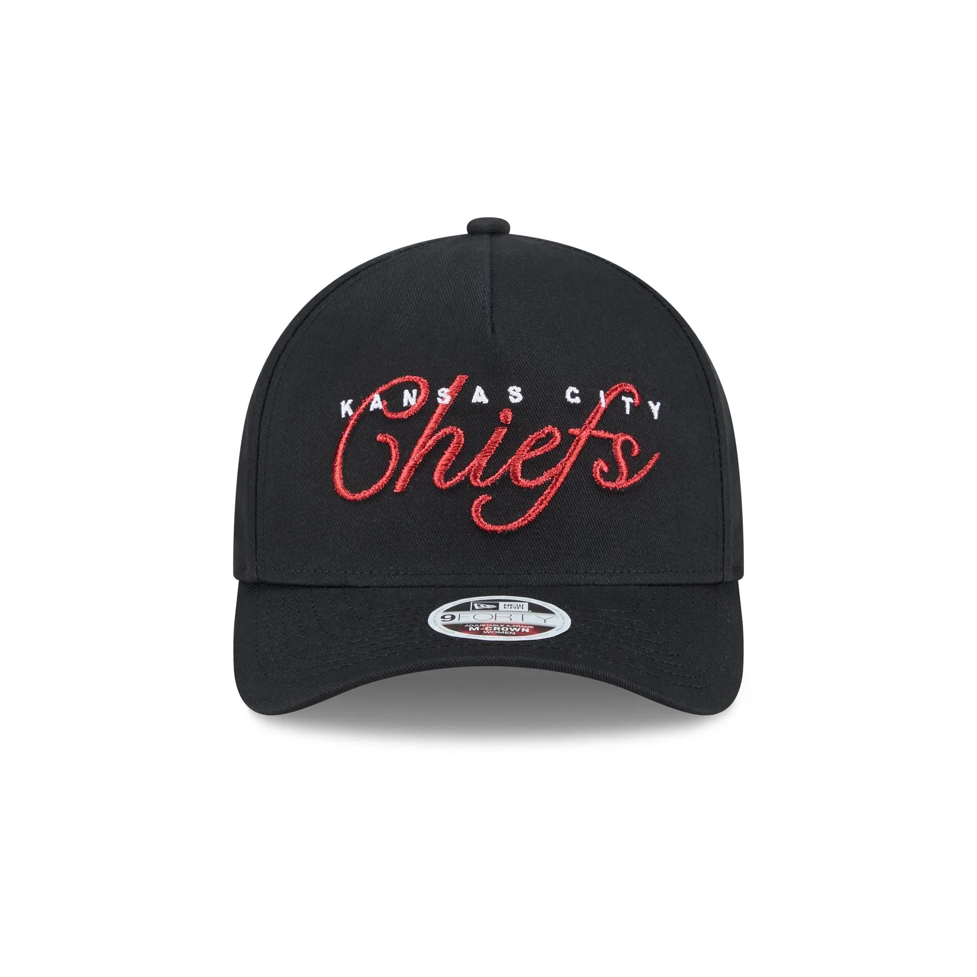 Kansas City Chiefs Metallic Women's 9FORTY M-Crown A-Frame Snapback Hat sold by New Era product image thumbnail 2