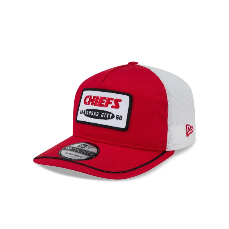 Kansas City Chiefs Patch 19TWENTY Trucker Hat made by New Era