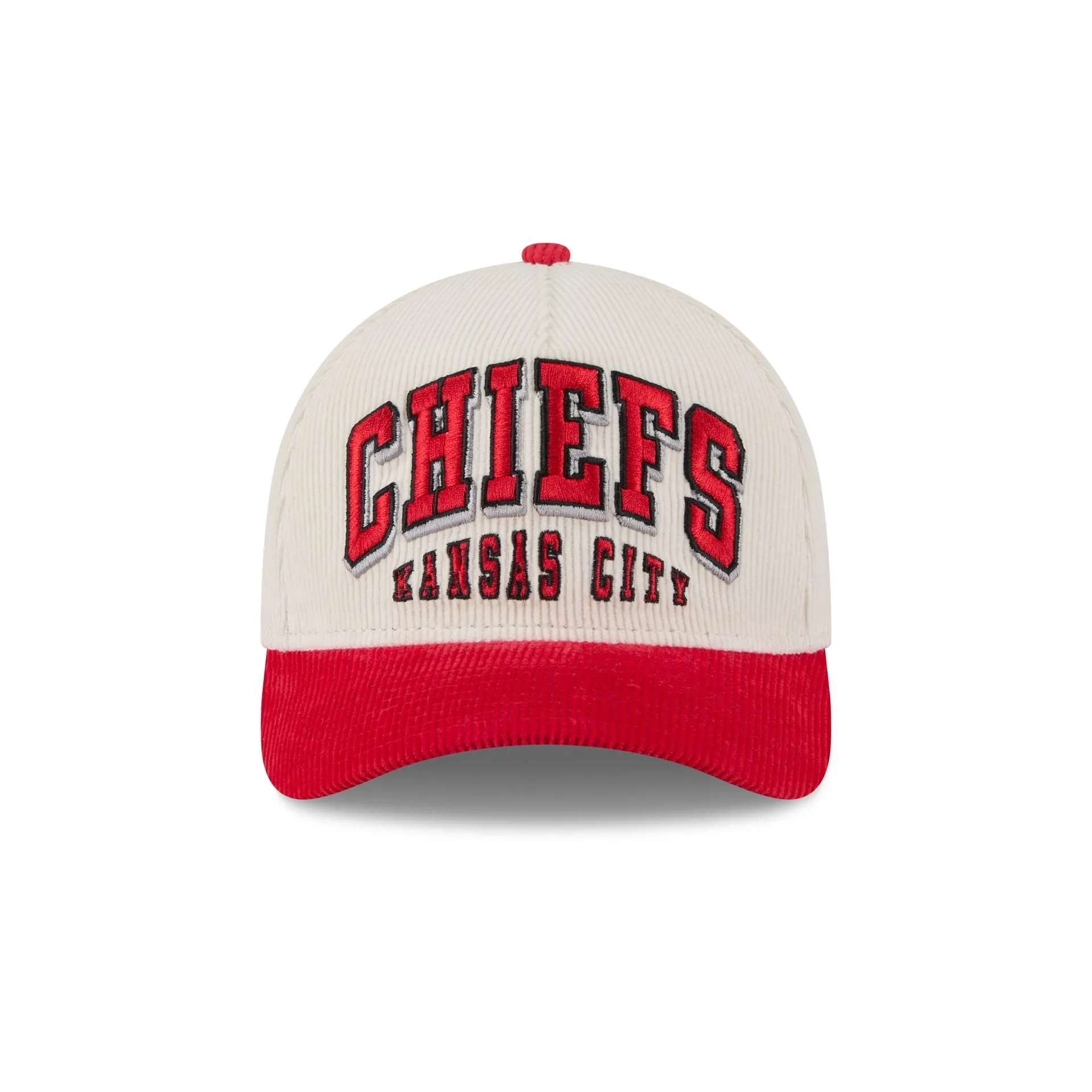 Kansas City Chiefs Stacked Corduroy 9FORTY M-Crown A-Frame Snapback Hat sold by New Era product image thumbnail 2