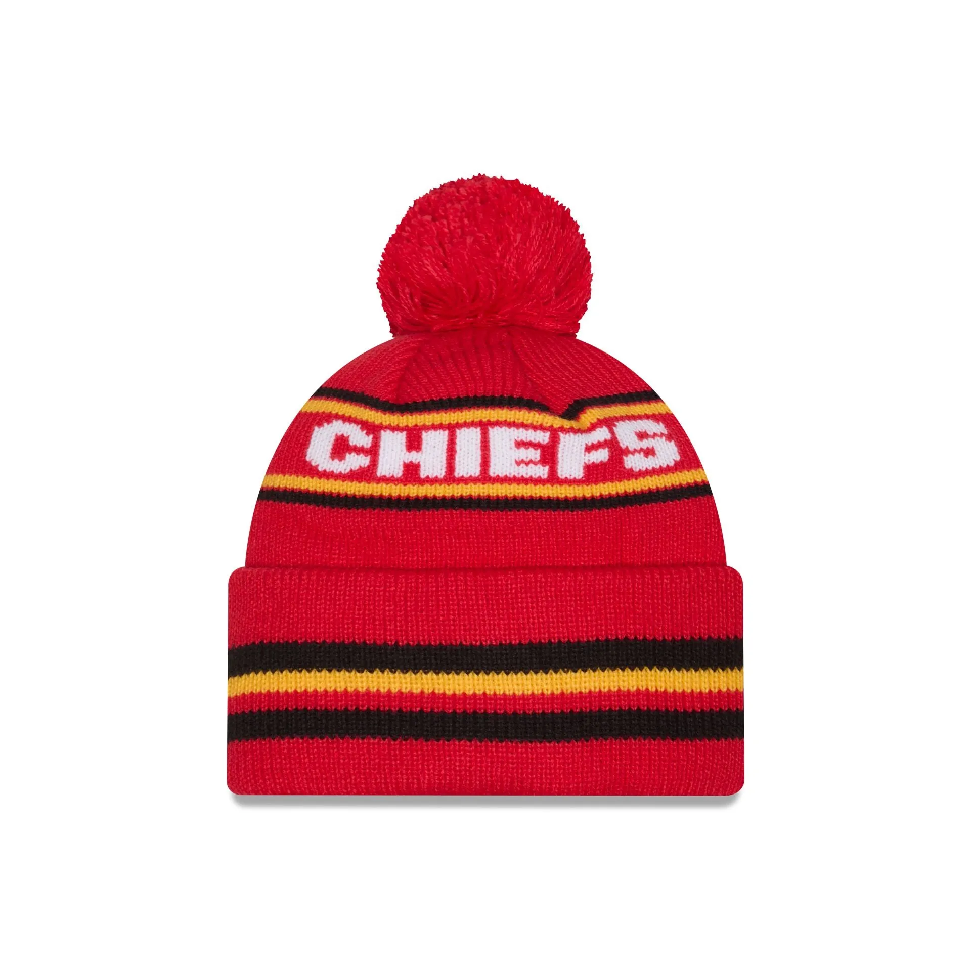 Kansas City Chiefs Classic Pom Knit Hat sold by New Era product image thumbnail 3