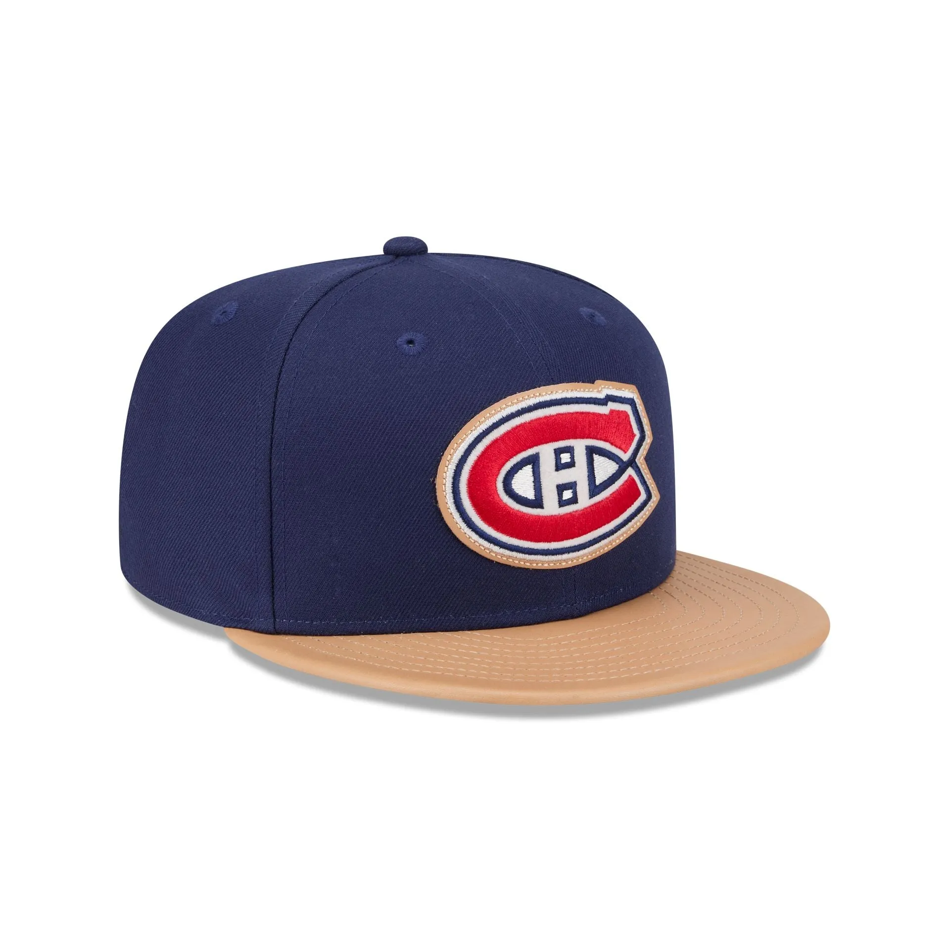 Montreal Canadiens Leather Visor 59FIFTY Fitted Hat sold by New Era product image thumbnail 3