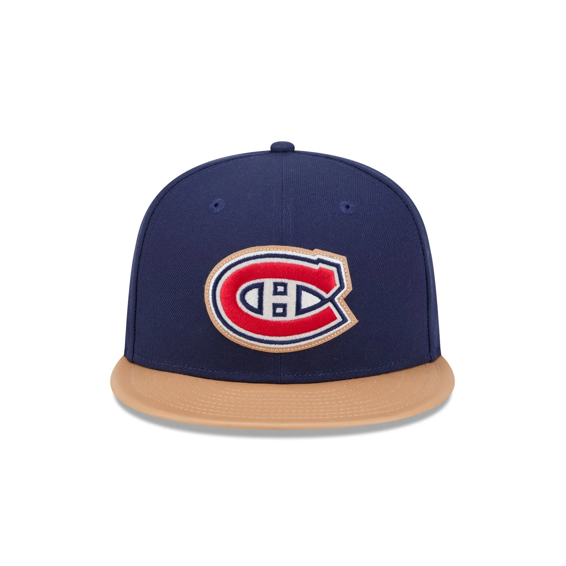 Montreal Canadiens Leather Visor 59FIFTY Fitted Hat sold by New Era product image thumbnail 2