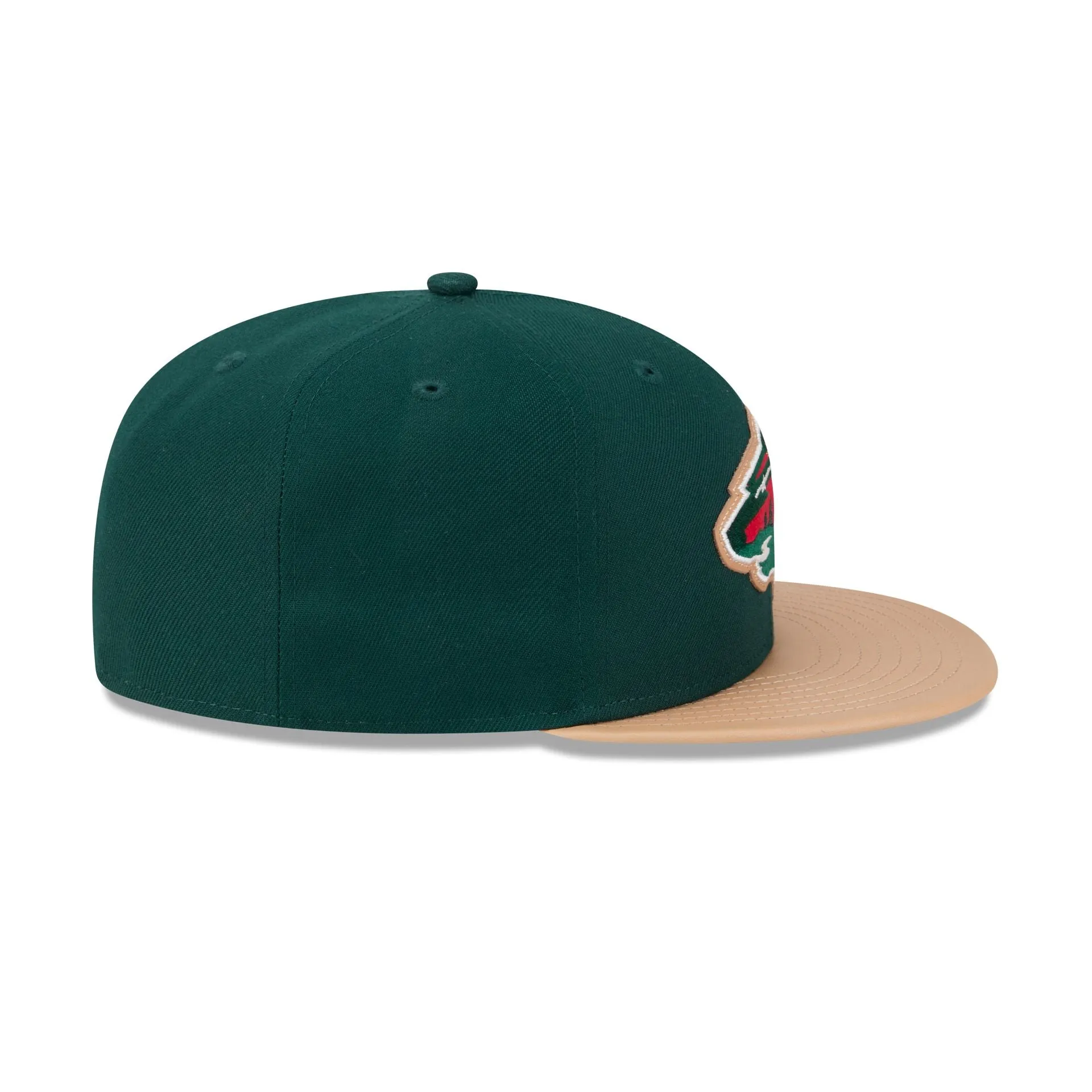 Minnesota Wild Leather Visor 59FIFTY Fitted Hat sold by New Era product image thumbnail 5