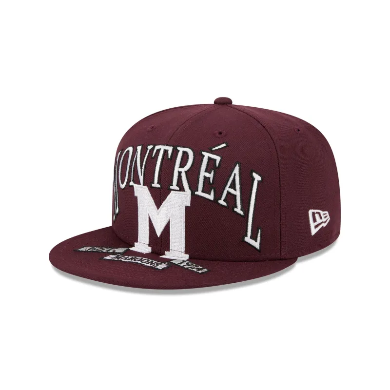 Montreal Maroons Oversized 59FIFTY Fitted Hat sold by New Era