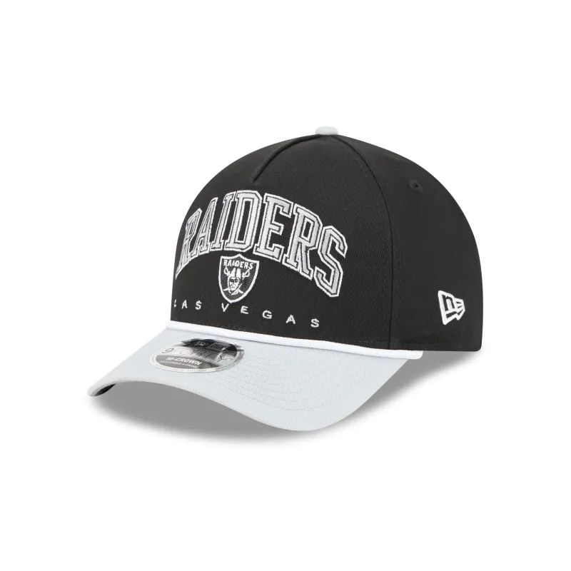 Las Vegas Raiders Arch 9FORTY M-Crown A-Frame Snapback Hat sold by New Era