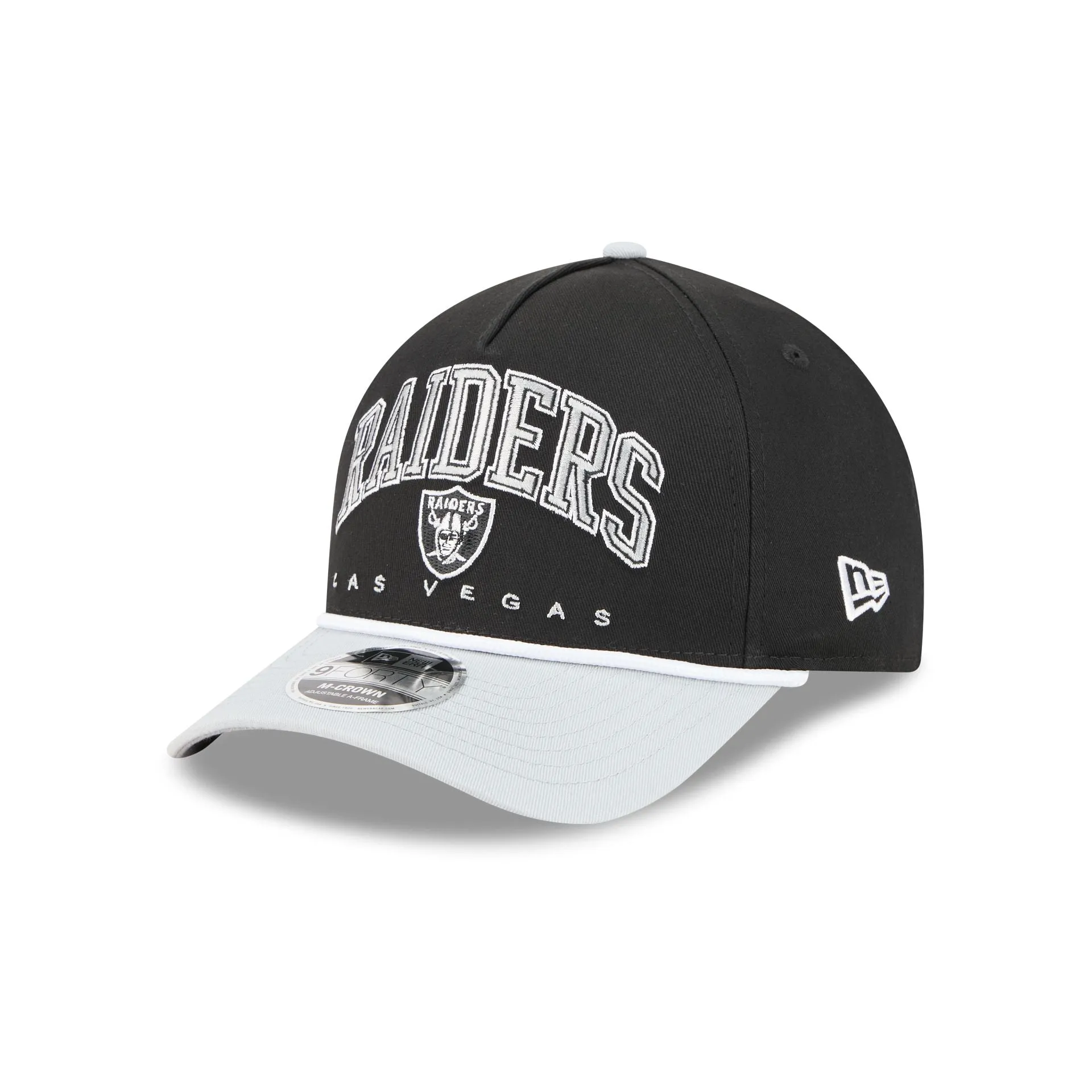 Las Vegas Raiders Arch 9FORTY M-Crown A-Frame Snapback Hat sold by New Era