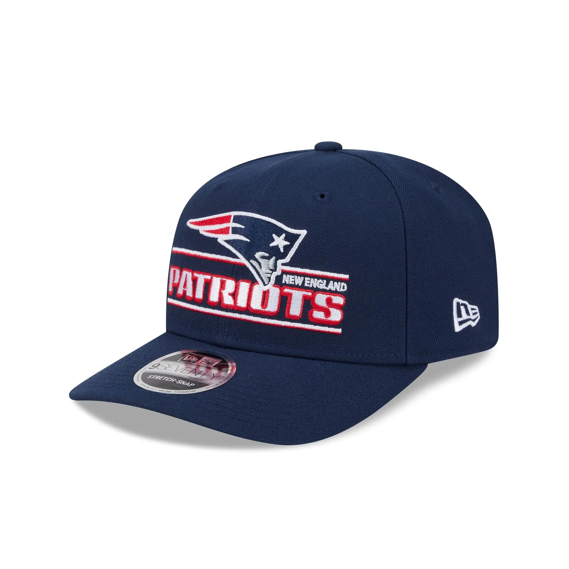 New England Patriots Stated 9SEVENTY Stretch-Snap Hat sold by New Era