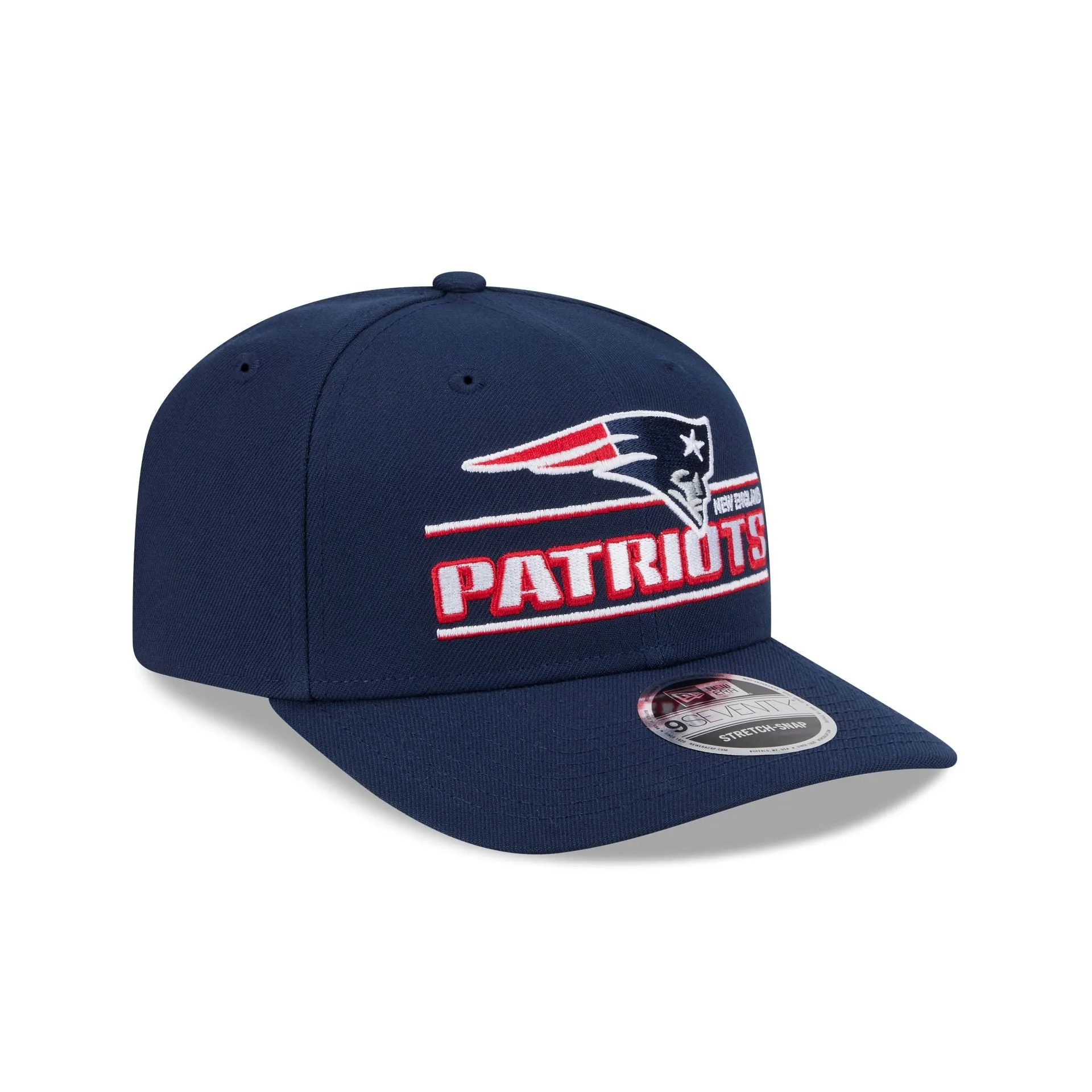 New England Patriots Stated 9SEVENTY Stretch-Snap Hat sold by New Era product image thumbnail 3