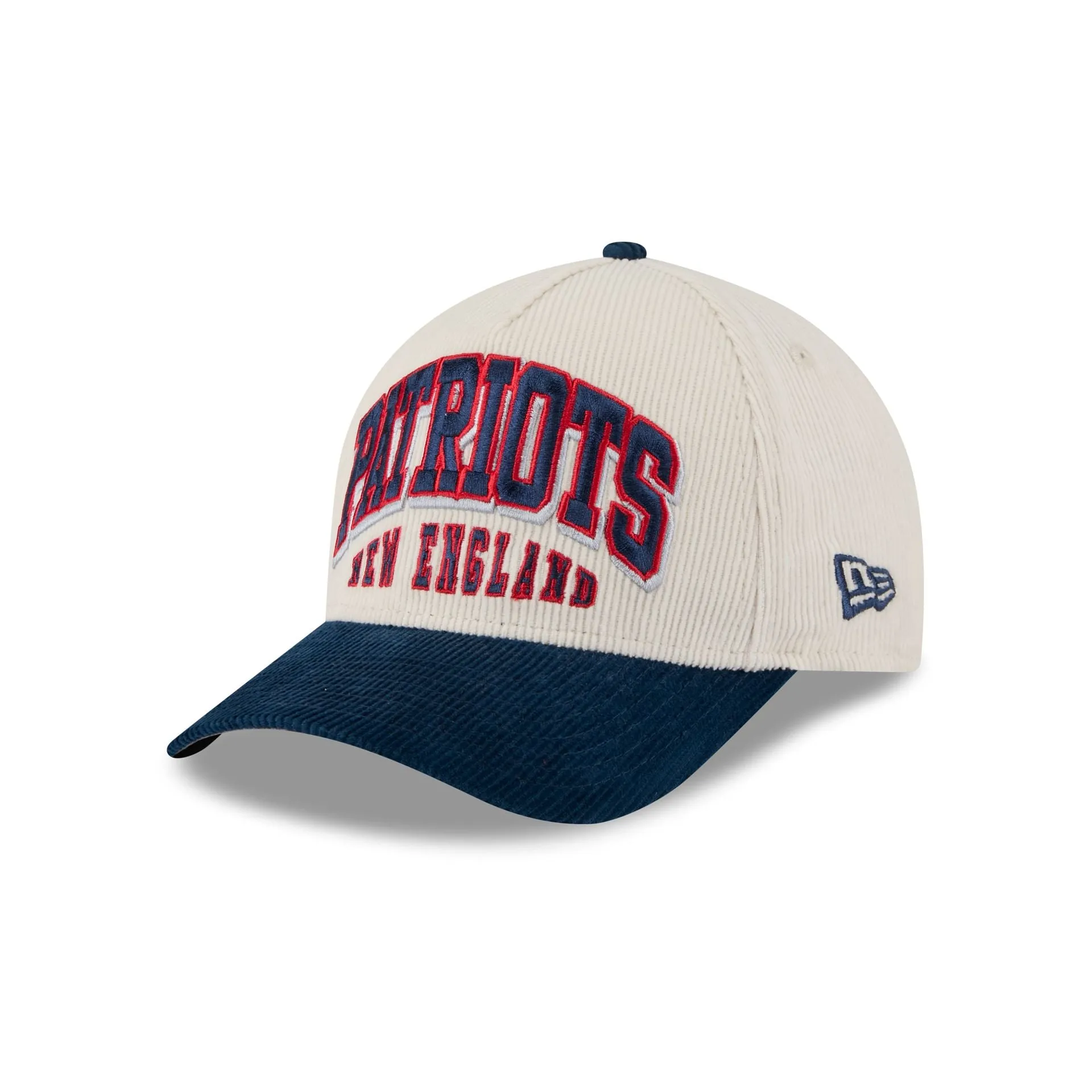 New England Patriots Stacked Corduroy 9FORTY M-Crown A-Frame Snapback Hat sold by New Era product image thumbnail 3