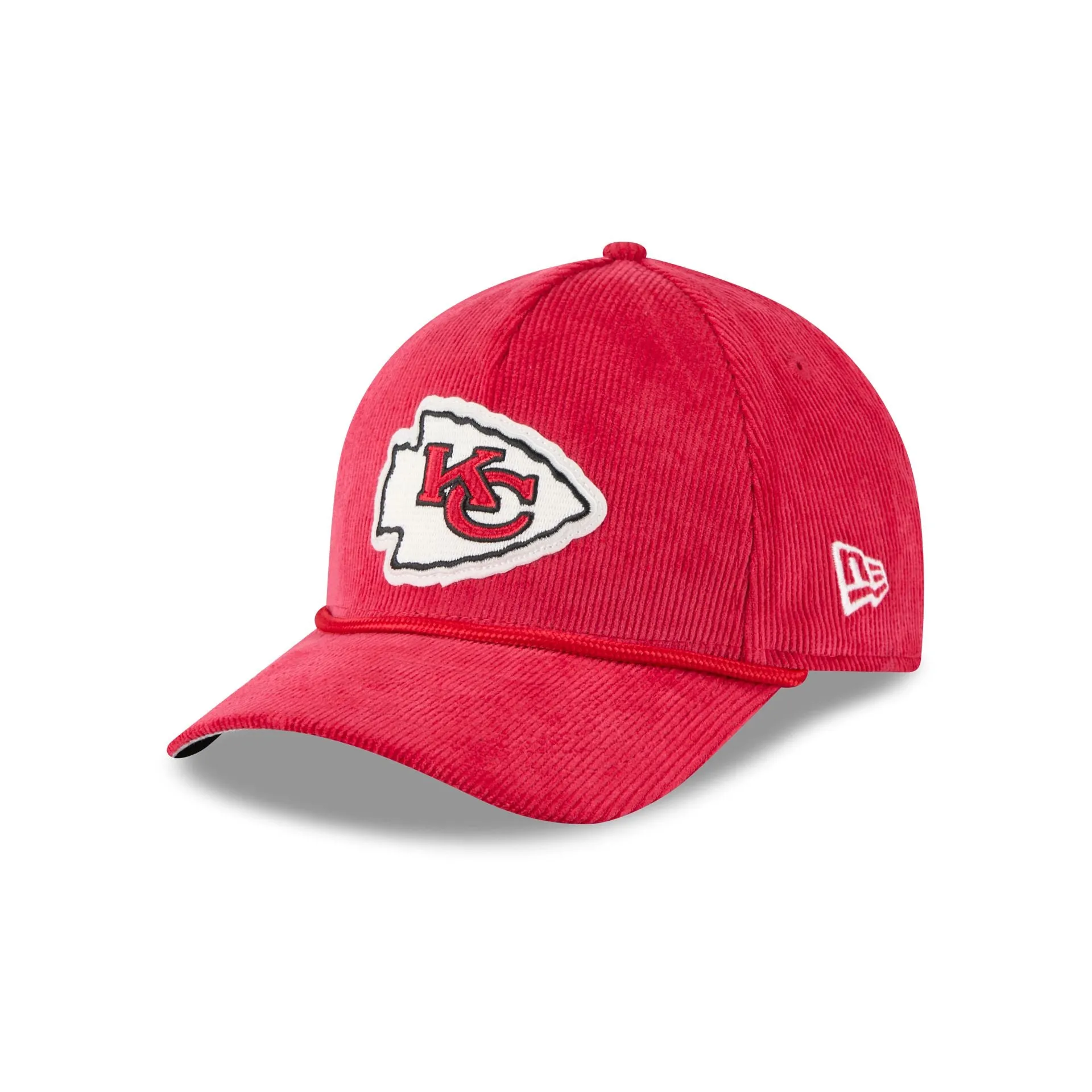 Kansas City Chiefs Corduroy 9FORTY M-Crown A-Frame Snapback Hat sold by New Era