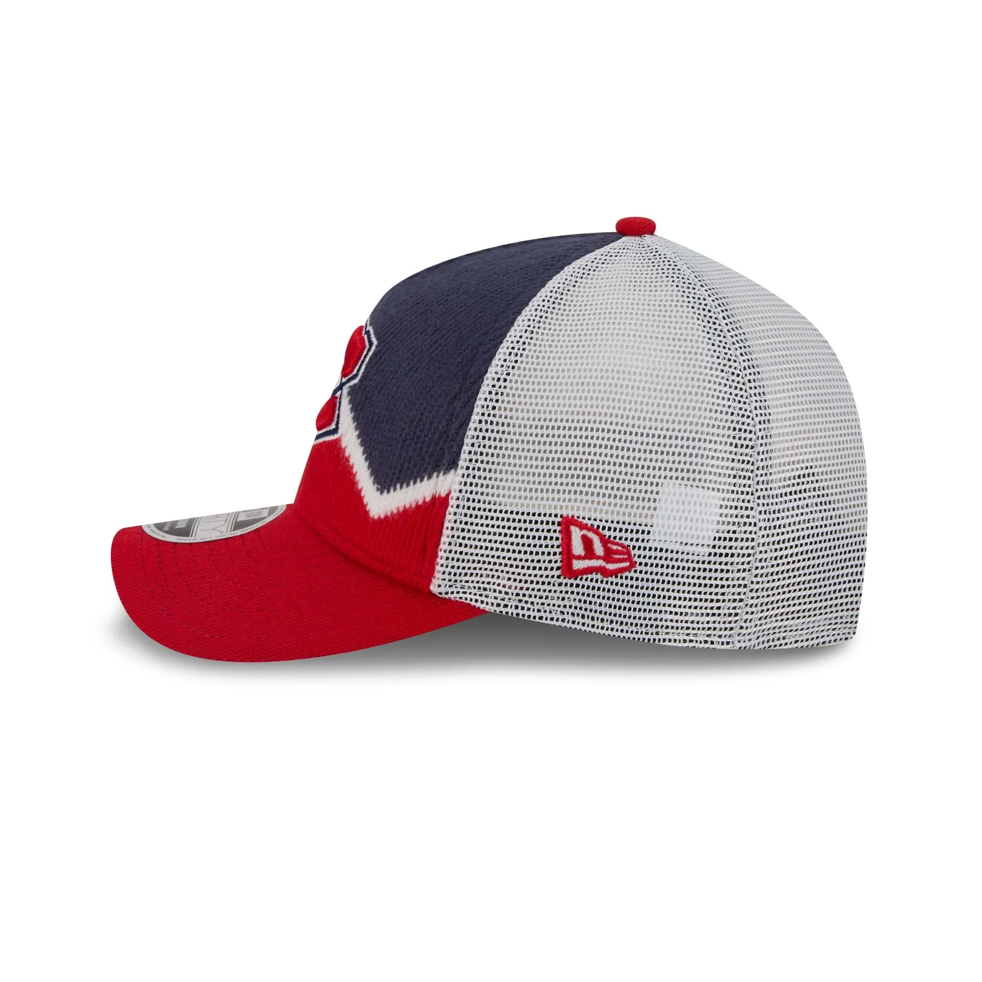 Montreal Canadiens Sock 9FORTY M-Crown A-Frame Trucker Hat sold by New Era product image thumbnail 4