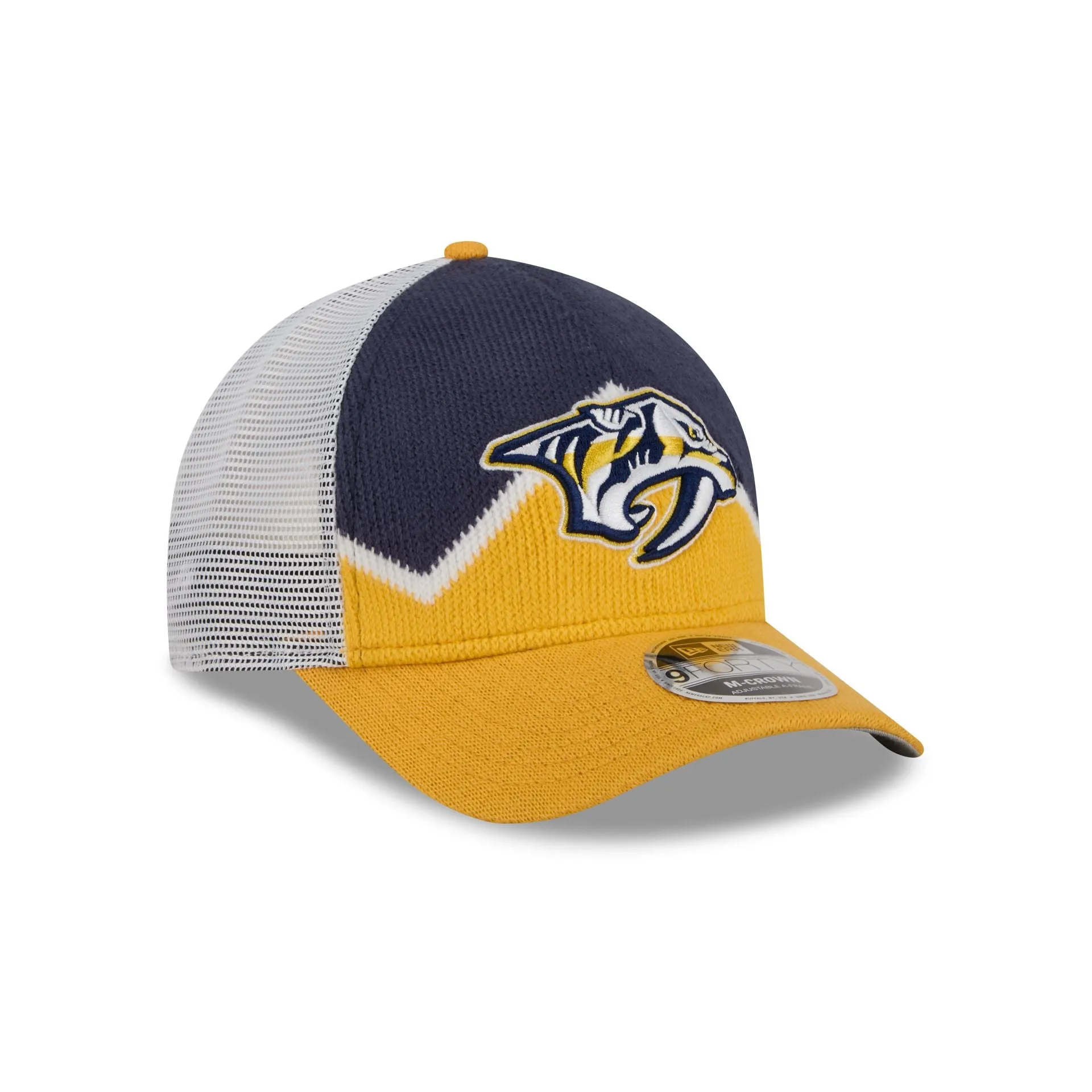 Nashville Predators Sock 9FORTY M-Crown A-Frame Trucker Hat sold by New Era product image thumbnail 3