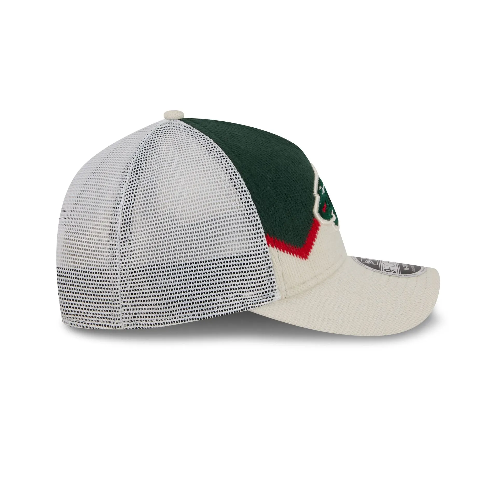 Minnesota Wild Sock 9FORTY M-Crown A-Frame Trucker Hat sold by New Era product image thumbnail 5
