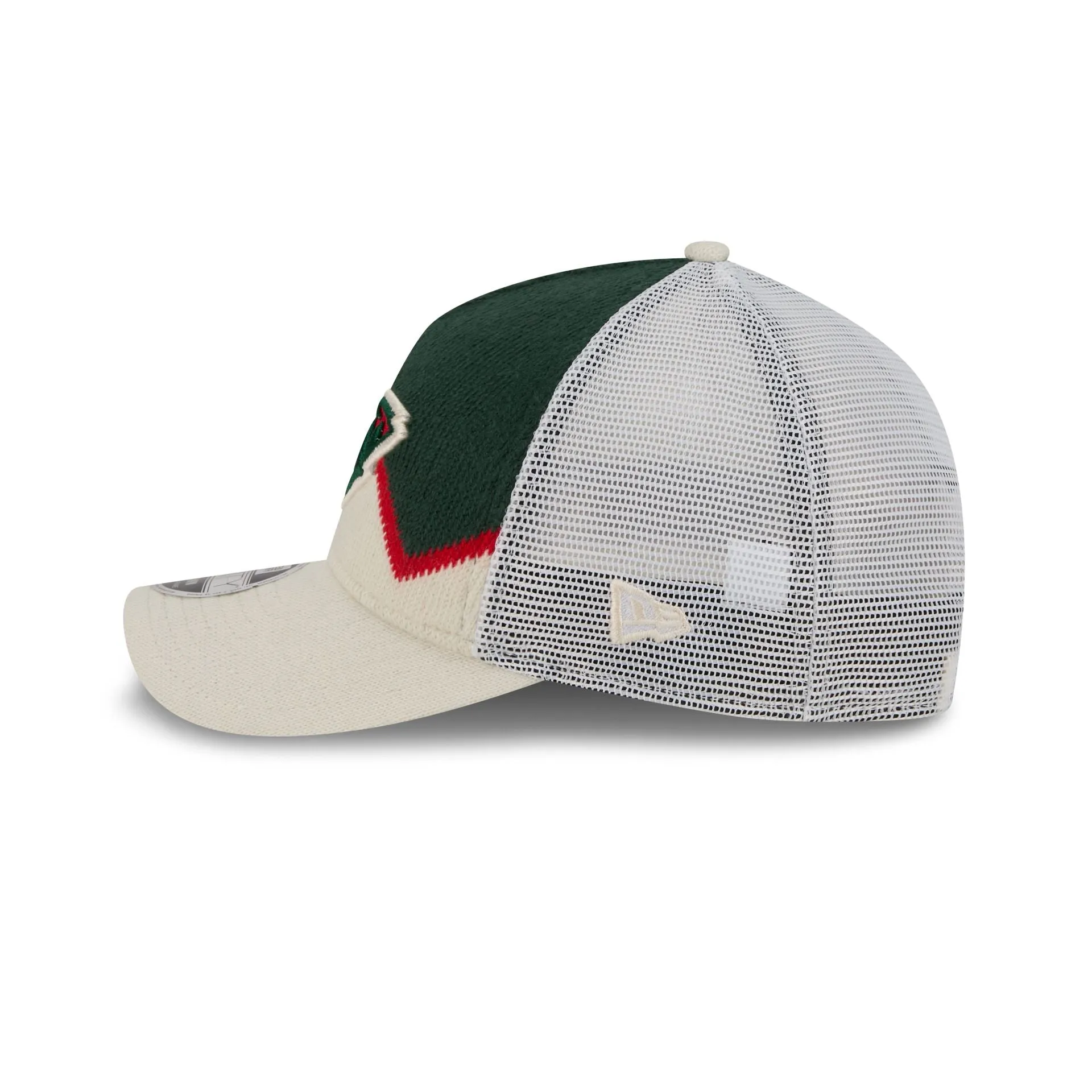 Minnesota Wild Sock 9FORTY M-Crown A-Frame Trucker Hat sold by New Era product image thumbnail 4