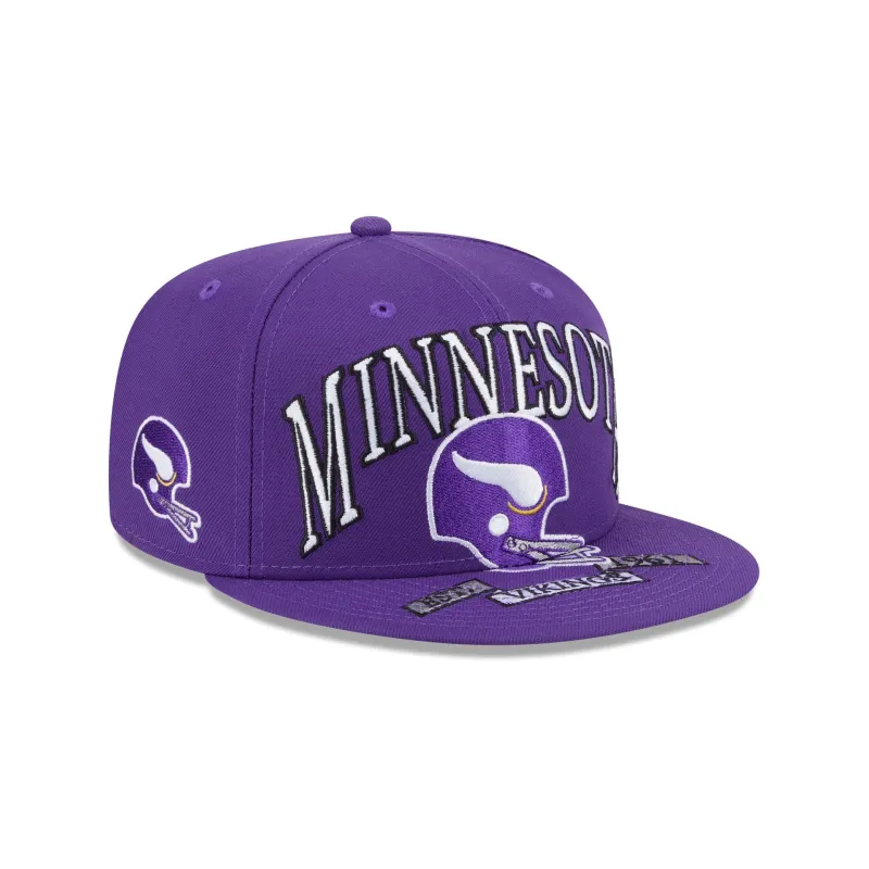 Minnesota Vikings Oversized 59FIFTY Fitted Hat sold by New Era
