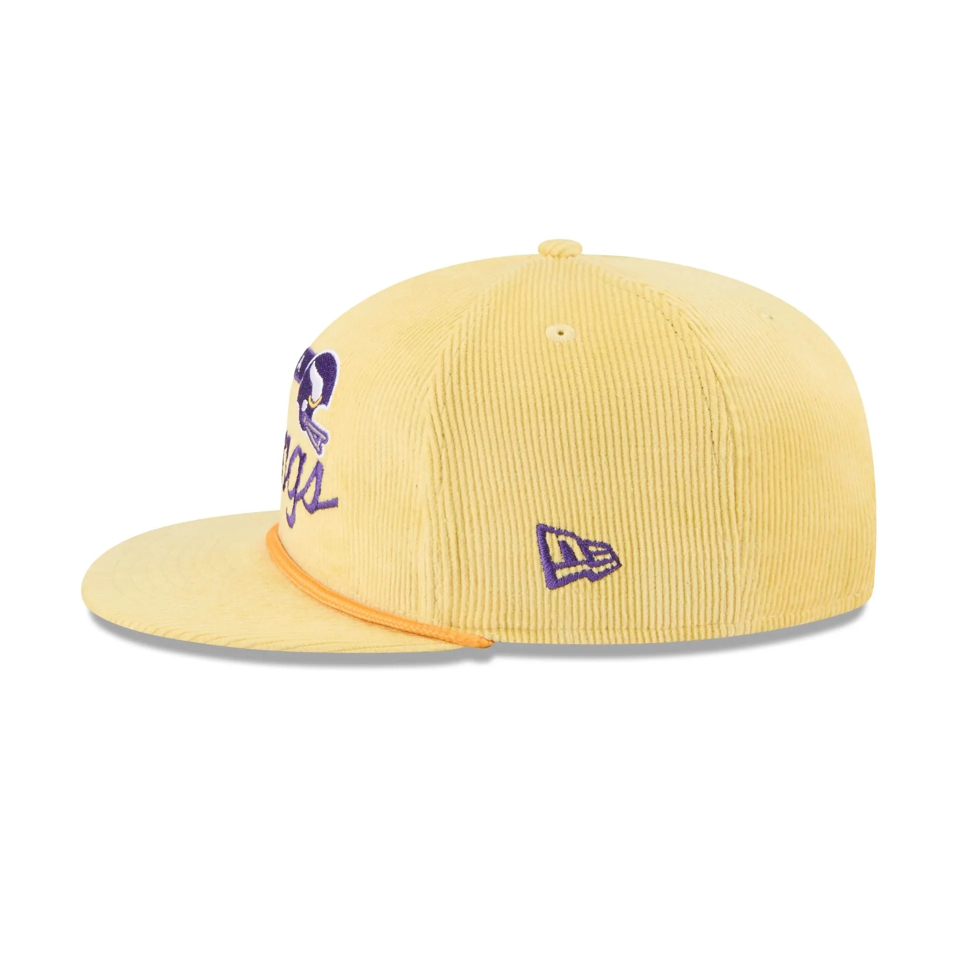 Minnesota Vikings Corduroy Rope 9FIFTY Snapback Hat sold by New Era product image thumbnail 4