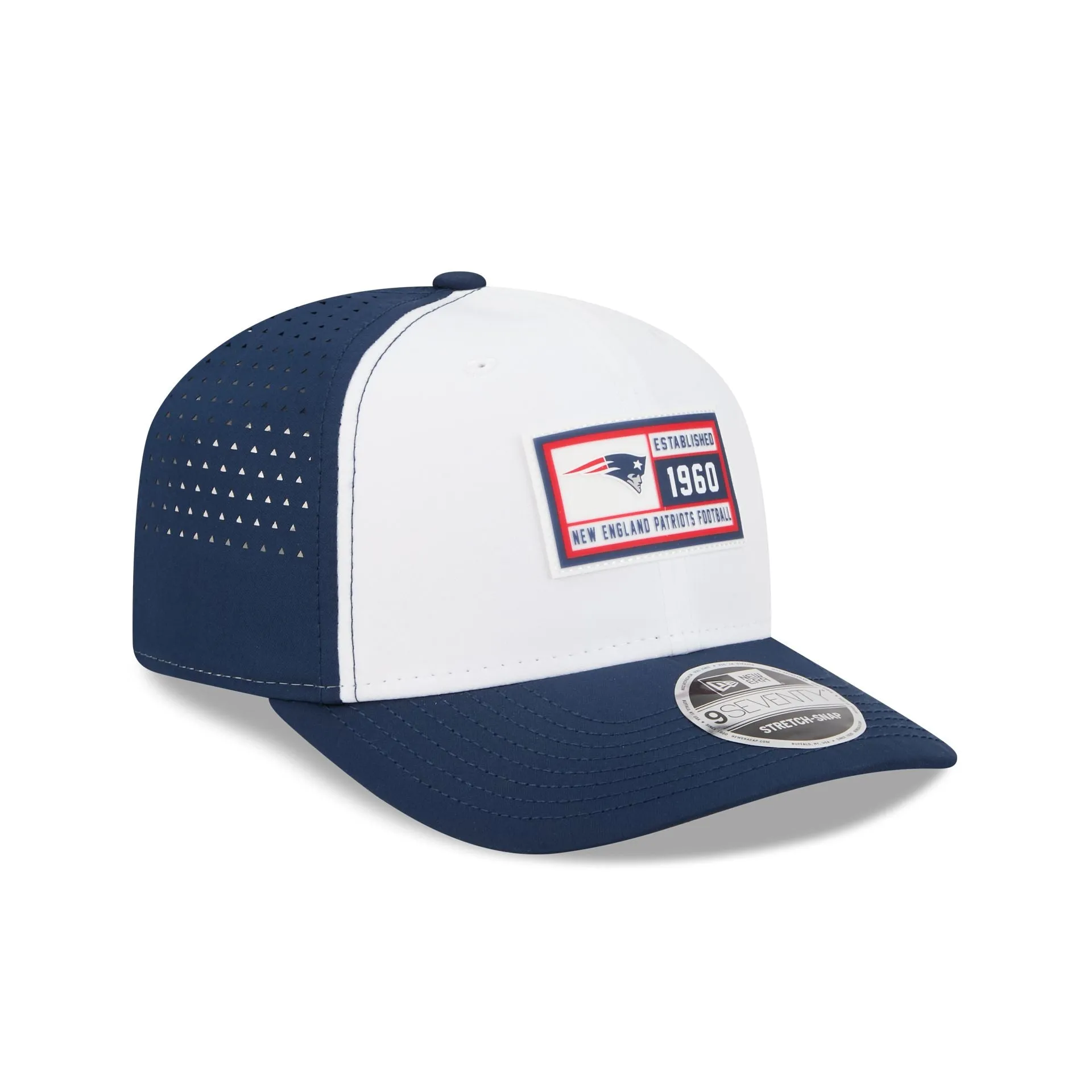 New England Patriots Est. Patch 9SEVENTY Stretch-Snap Hat sold by New Era product image thumbnail 3