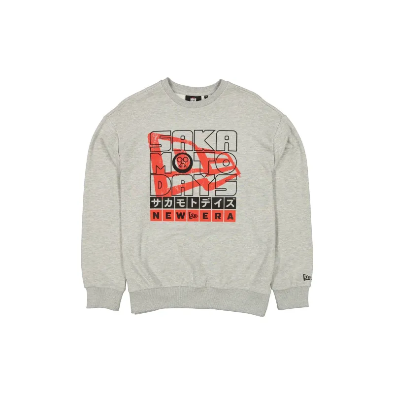 Sakamoto Days Heather Gray Crewneck sold by New Era