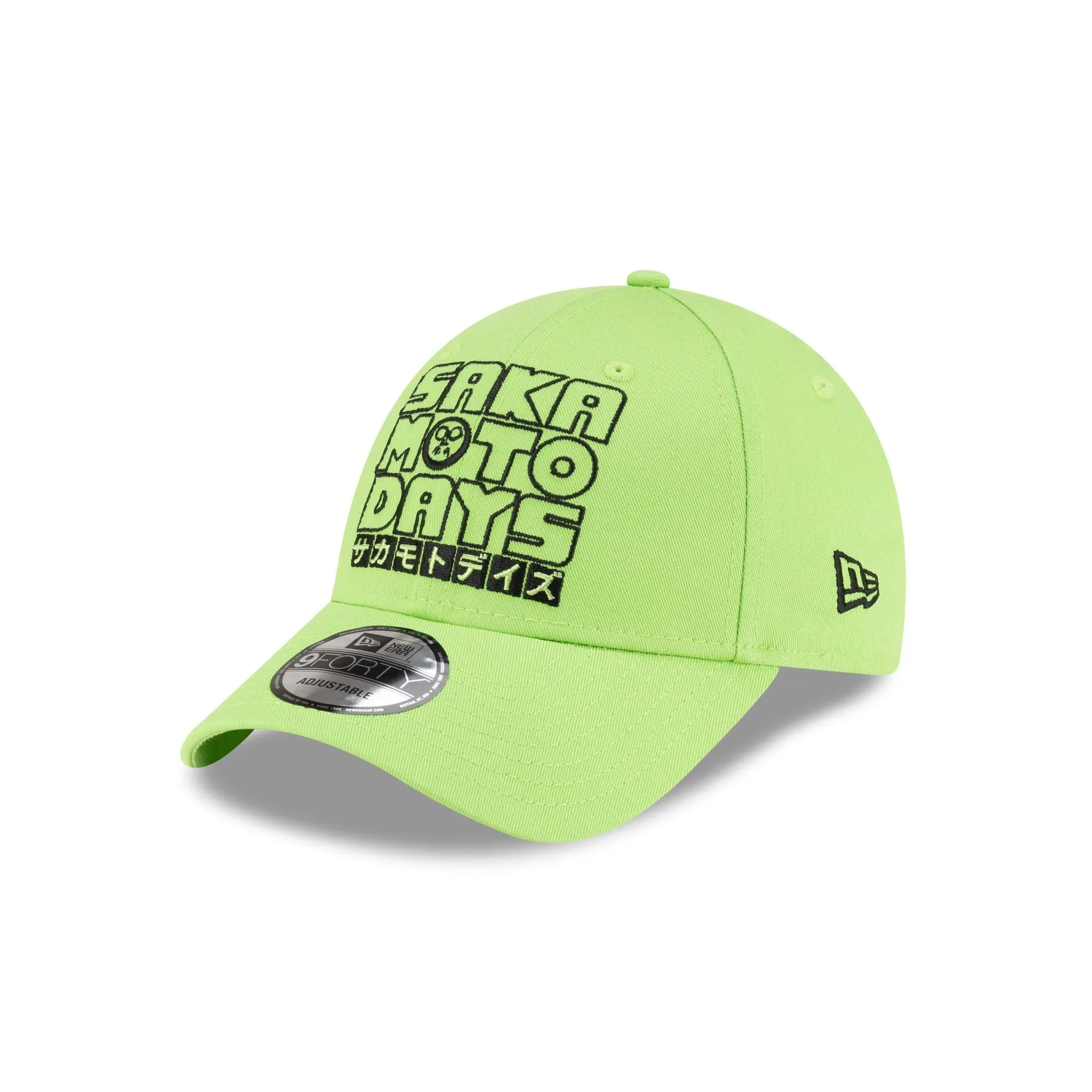 Sakamoto Days Green 9FORTY Adjustable Hat sold by New Era product image thumbnail 3