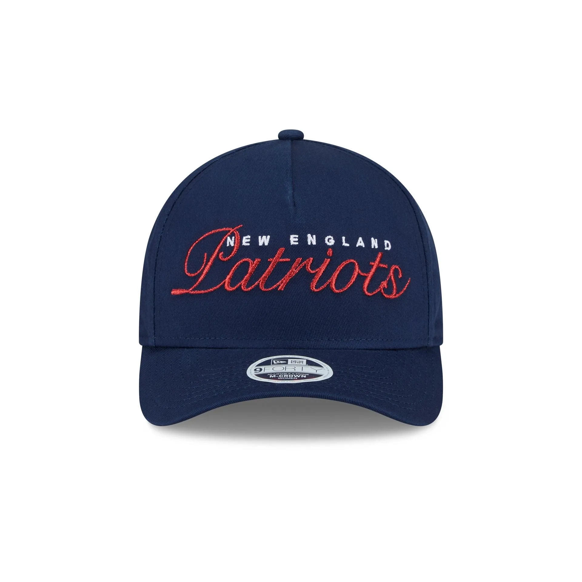 New England Patriots Metallic Women's 9FORTY M-Crown A-Frame Snapback Hat sold by New Era product image thumbnail 2