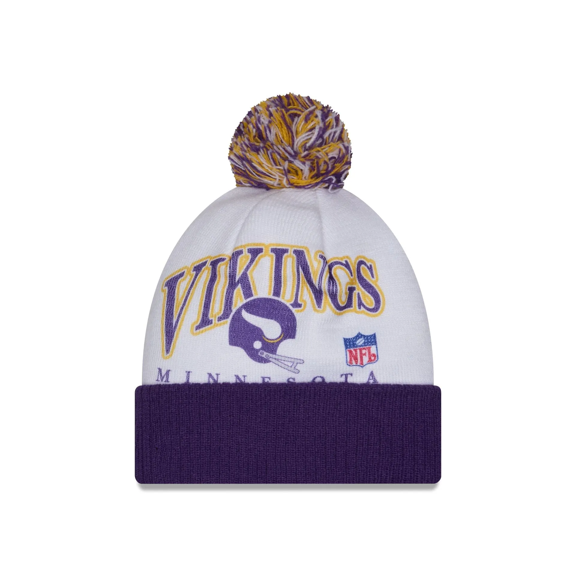 Minnesota Vikings Spirit Pom Knit Hat sold by New Era