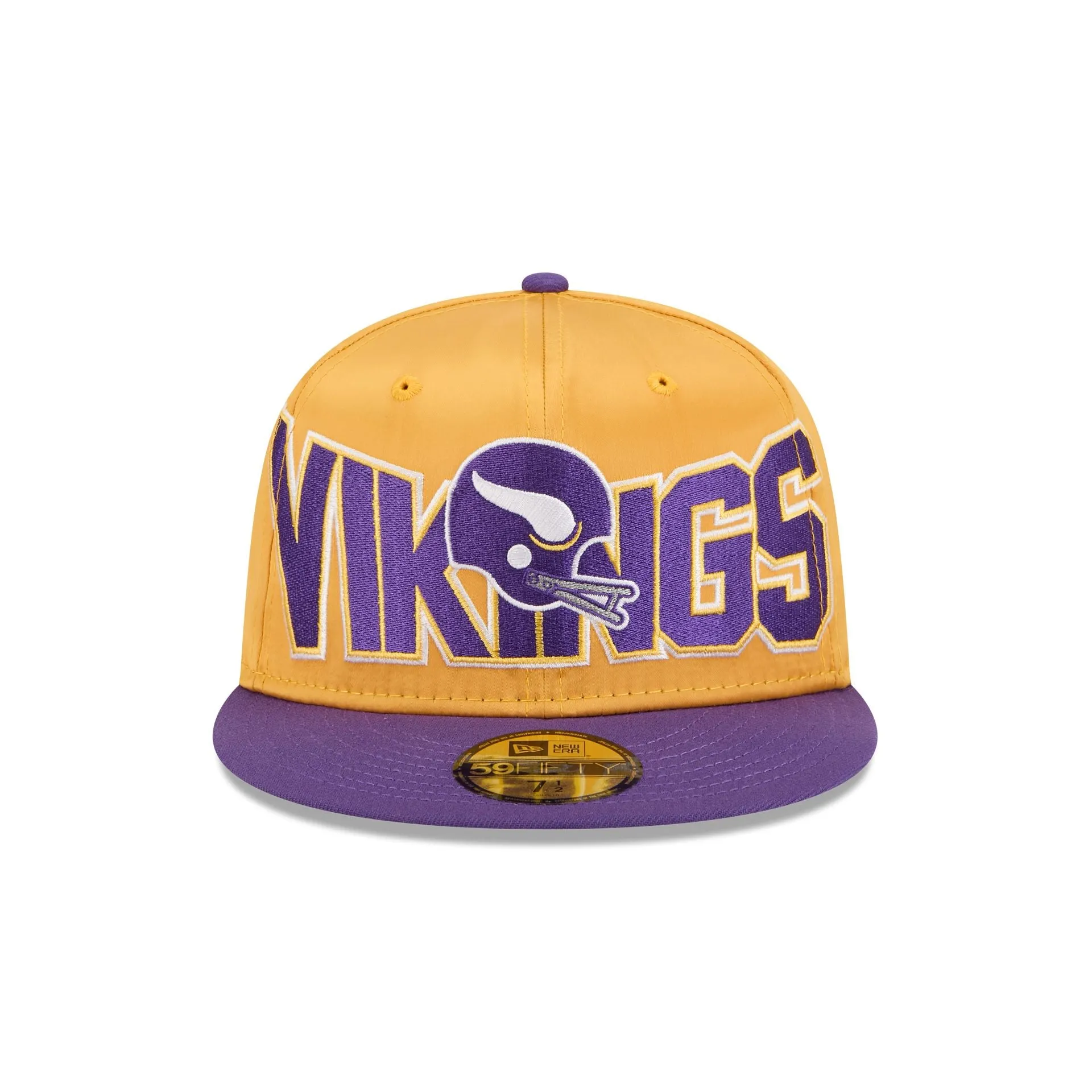 Minnesota Vikings Bold Satin 59FIFTY Fitted Hat sold by New Era product image thumbnail 2