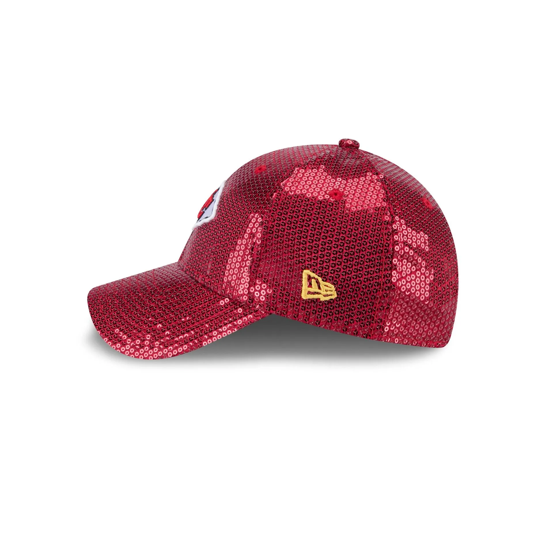 Kansas City Chiefs Sequin Women's 9FORTY Adjustable Hat sold by New Era product image thumbnail 4