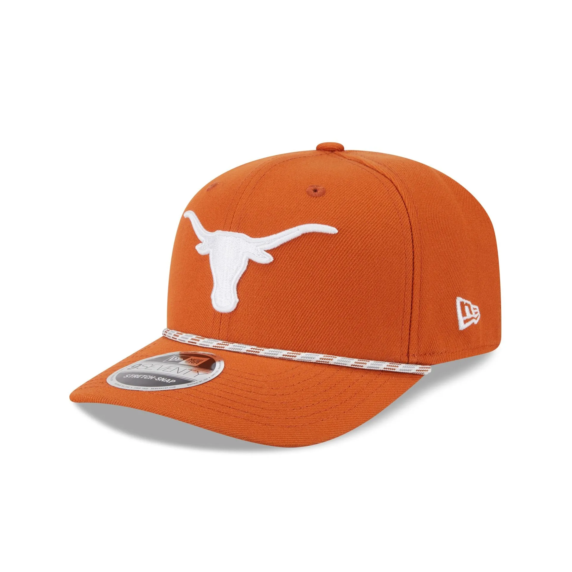 Texas Longhorns Multicolor Rope 9SEVENTY Stretch-Snap Hat sold by New Era