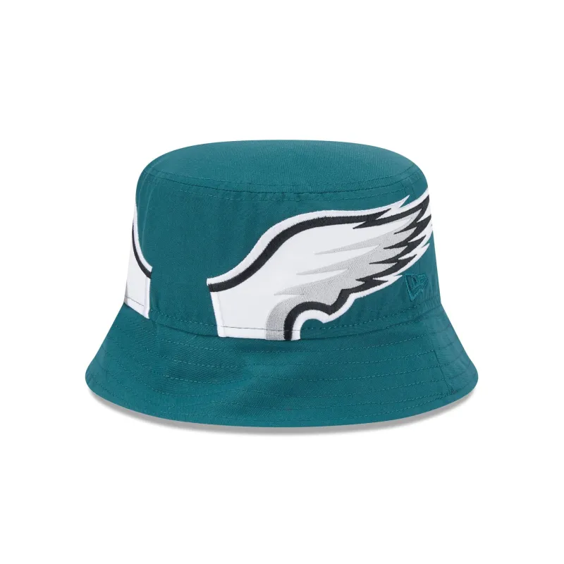 Philadelphia Eagles Helmet Bucket Hat sold by New Era