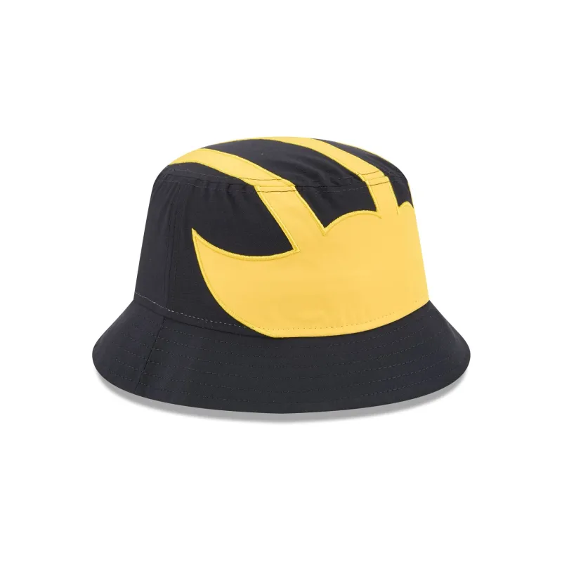 Michigan Wolverines Helmet Bucket Hat sold by New Era