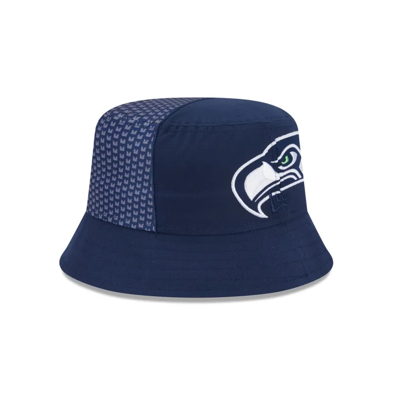 Seattle Seahawks Helmet Bucket Hat sold by New Era