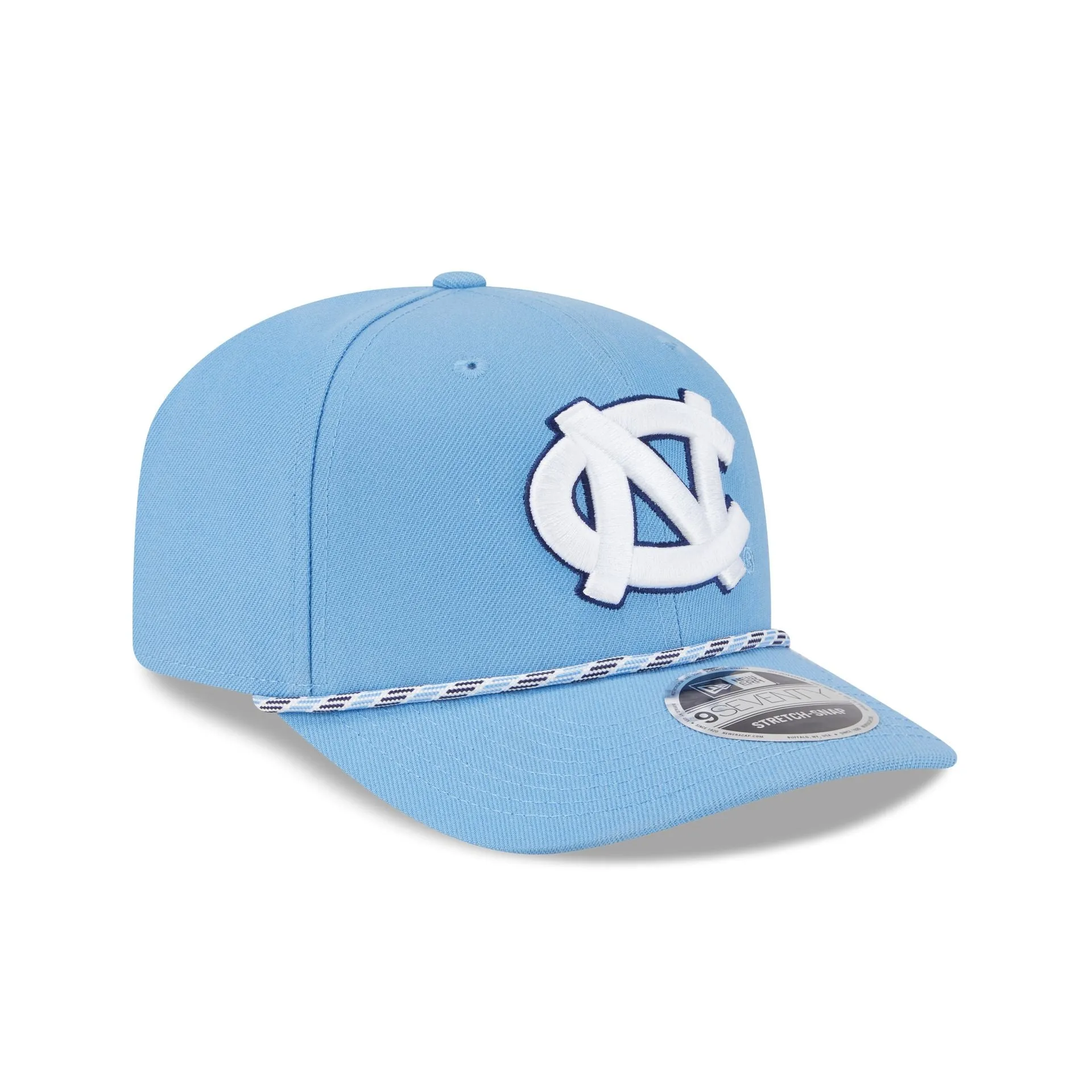 North Carolina Tar Heels Multicolor Rope 9SEVENTY Stretch-Snap Hat sold by New Era product image thumbnail 3