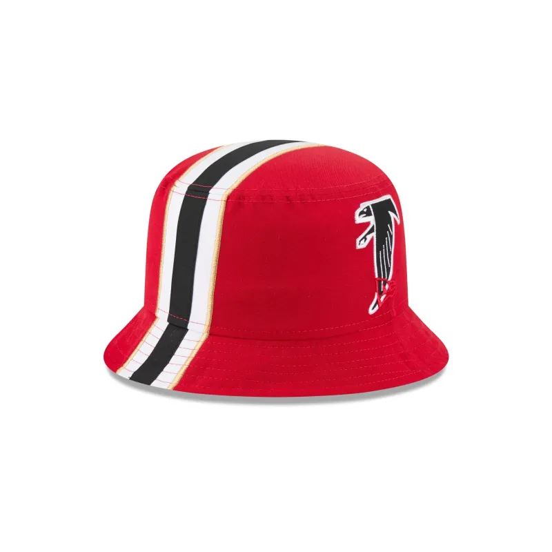 Atlanta Falcons Historic Helmet Bucket Hat sold by New Era