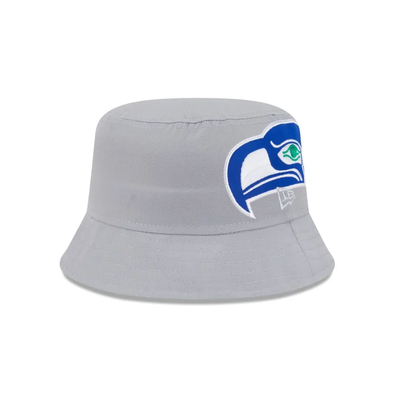 Seattle Seahawks Historic Helmet Bucket Hat sold by New Era
