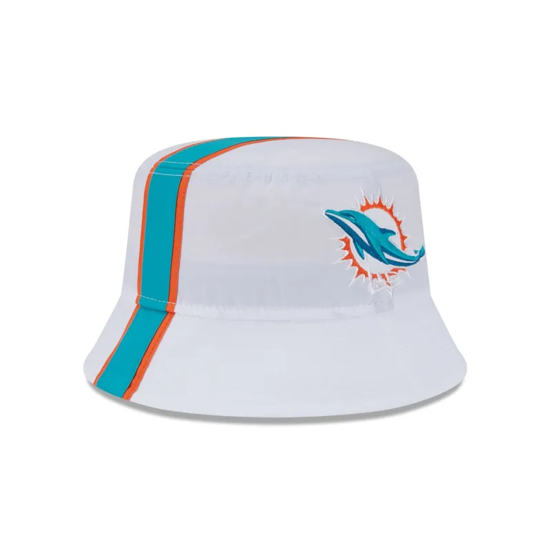 Miami Dolphins Helmet Bucket Hat sold by New Era