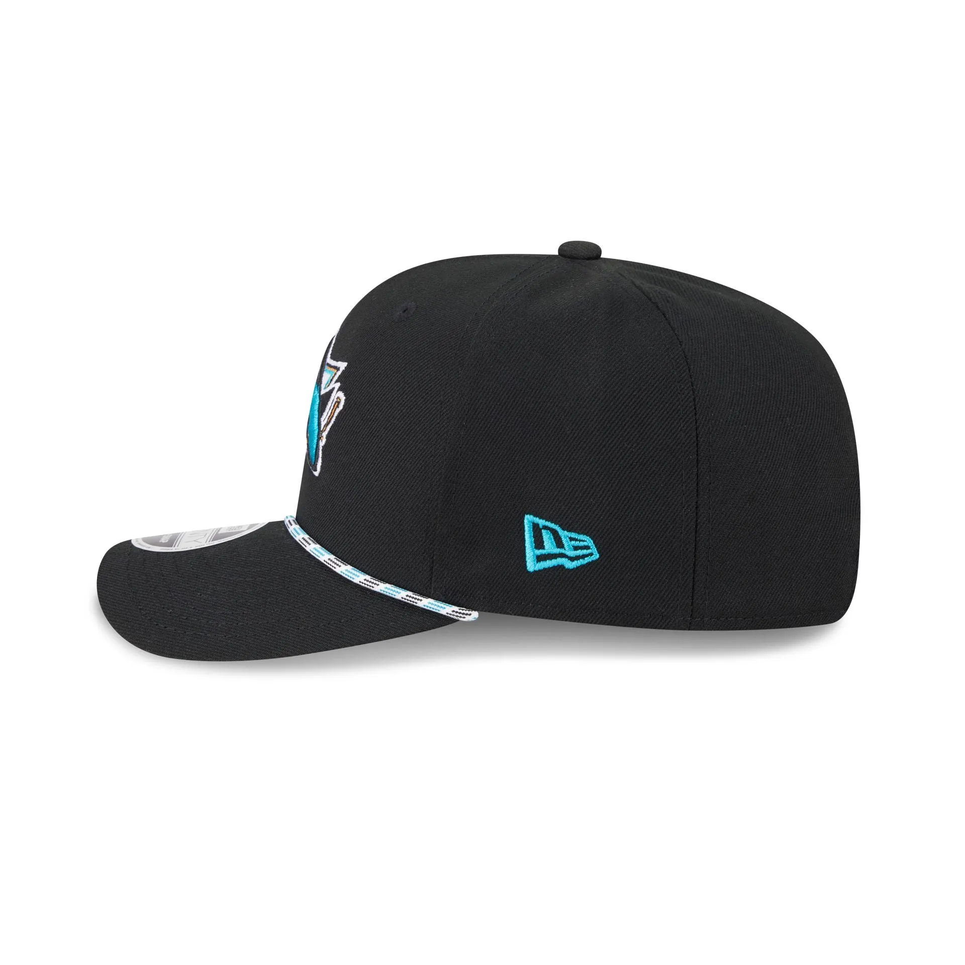 San Jose Sharks Multicolor Rope 9SEVENTY Stretch-Snap Hat sold by New Era product image thumbnail 4