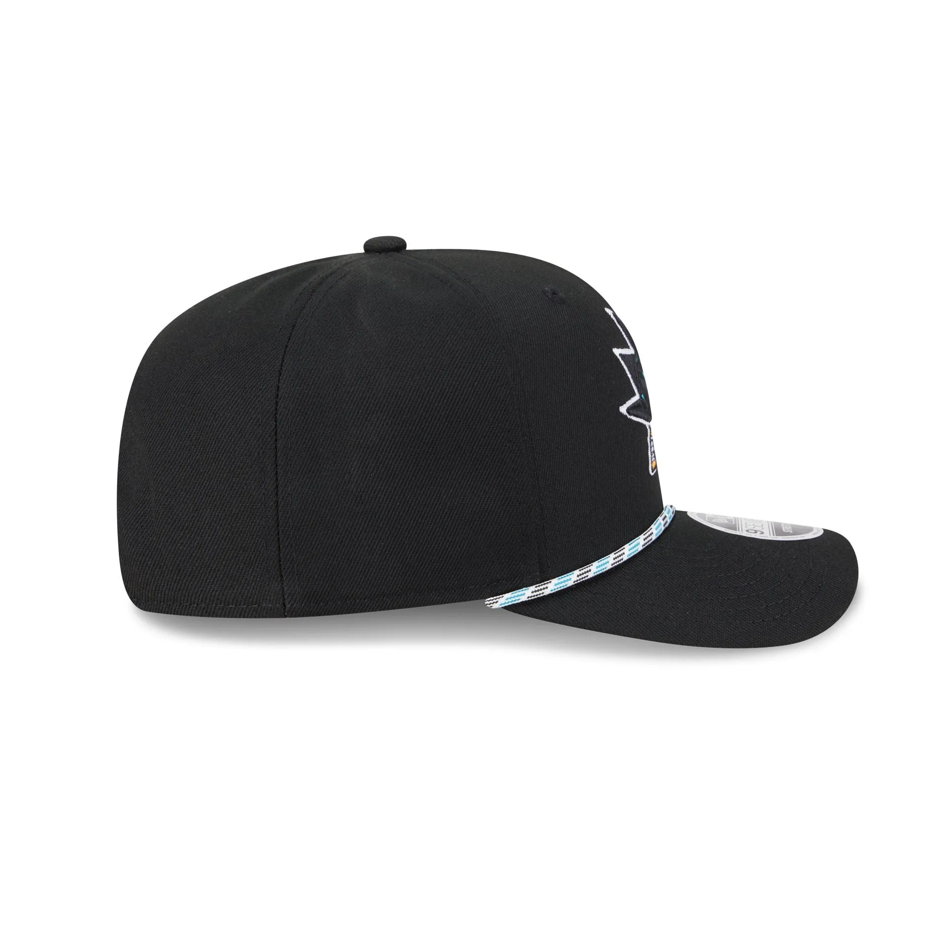 San Jose Sharks Multicolor Rope 9SEVENTY Stretch-Snap Hat sold by New Era product image thumbnail 5