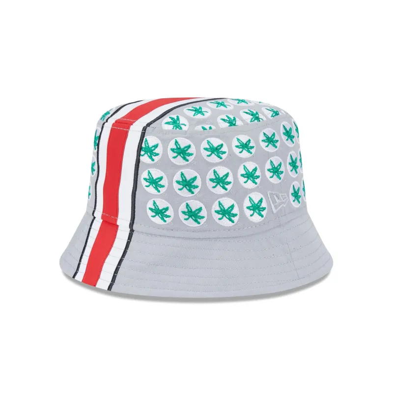 Ohio State Buckeyes Helmet Bucket Hat sold by New Era