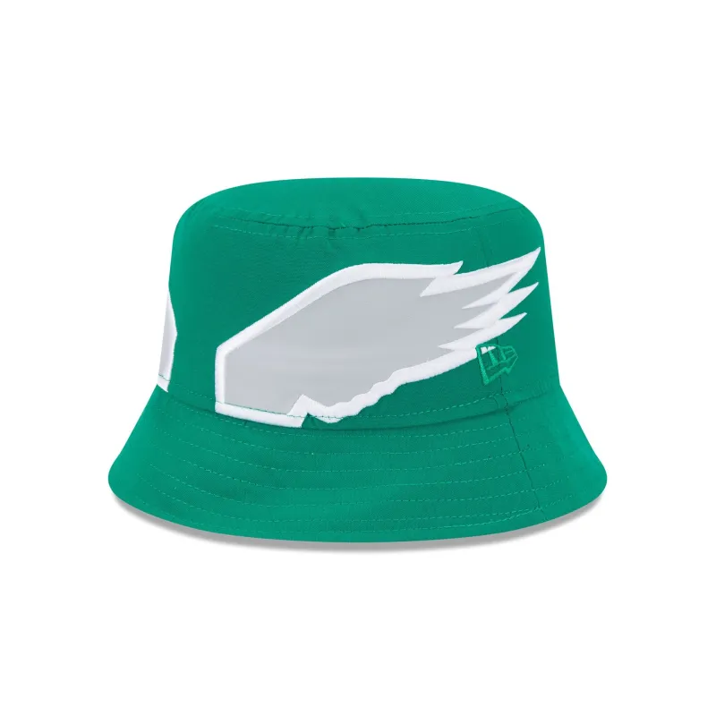 Philadelphia Eagles Historic Helmet Bucket Hat sold by New Era