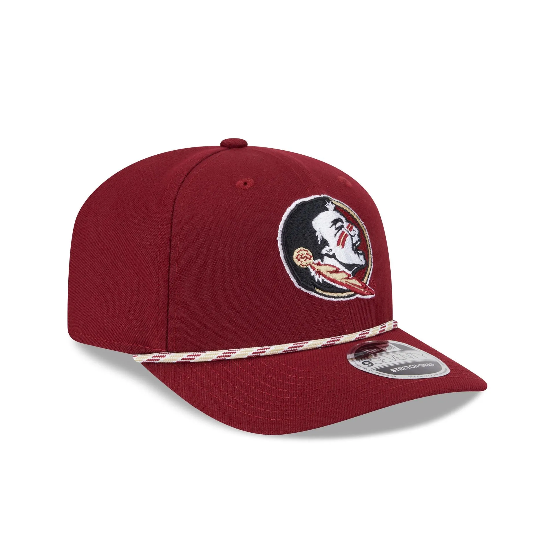 Florida State Seminoles Multicolor Rope 9SEVENTY Stretch-Snap Hat sold by New Era product image thumbnail 3