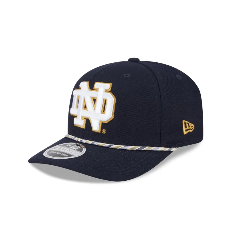 Notre Dame Fighting Irish Multicolor Rope 9SEVENTY Stretch-Snap Hat sold by New Era