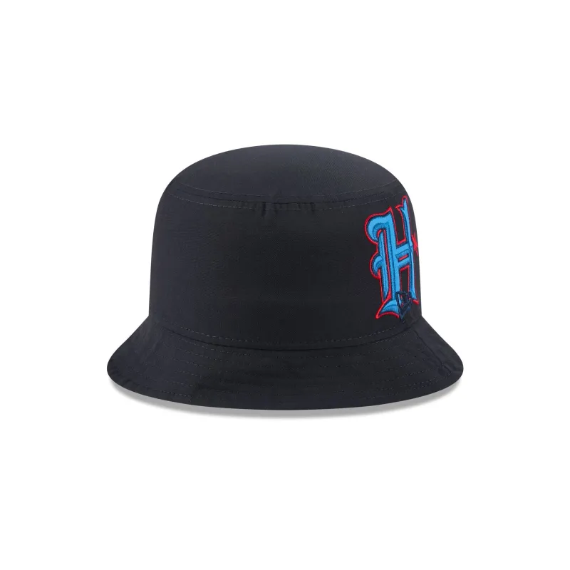 Houston Texans H Bucket  Hat sold by New Era